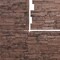 Ekena Millwork 48 5/8"W x 24 3/4"H x 1 1/4"D Cascade Stacked Stone, StoneWall Faux Stone Siding Panel, Canyon Brown PNU24X48CACB - alternate 10